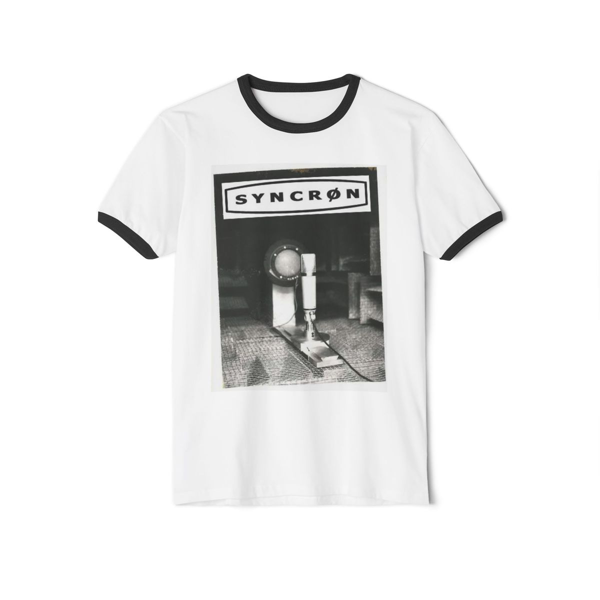 Syncron Vintage Microphone Ringer T-Shirt